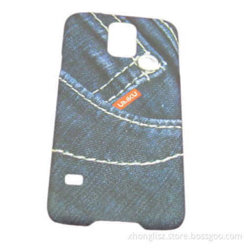 Cool Relief Jeans Style PC Mobile Phone Case for Samsung S5